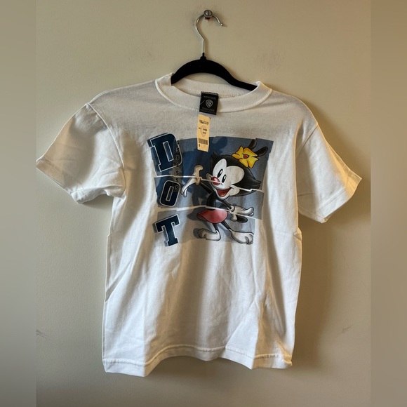 NWT VTG 1998 Warners Bros. Studio Dots Graphic Tee - Picture 1 of 6